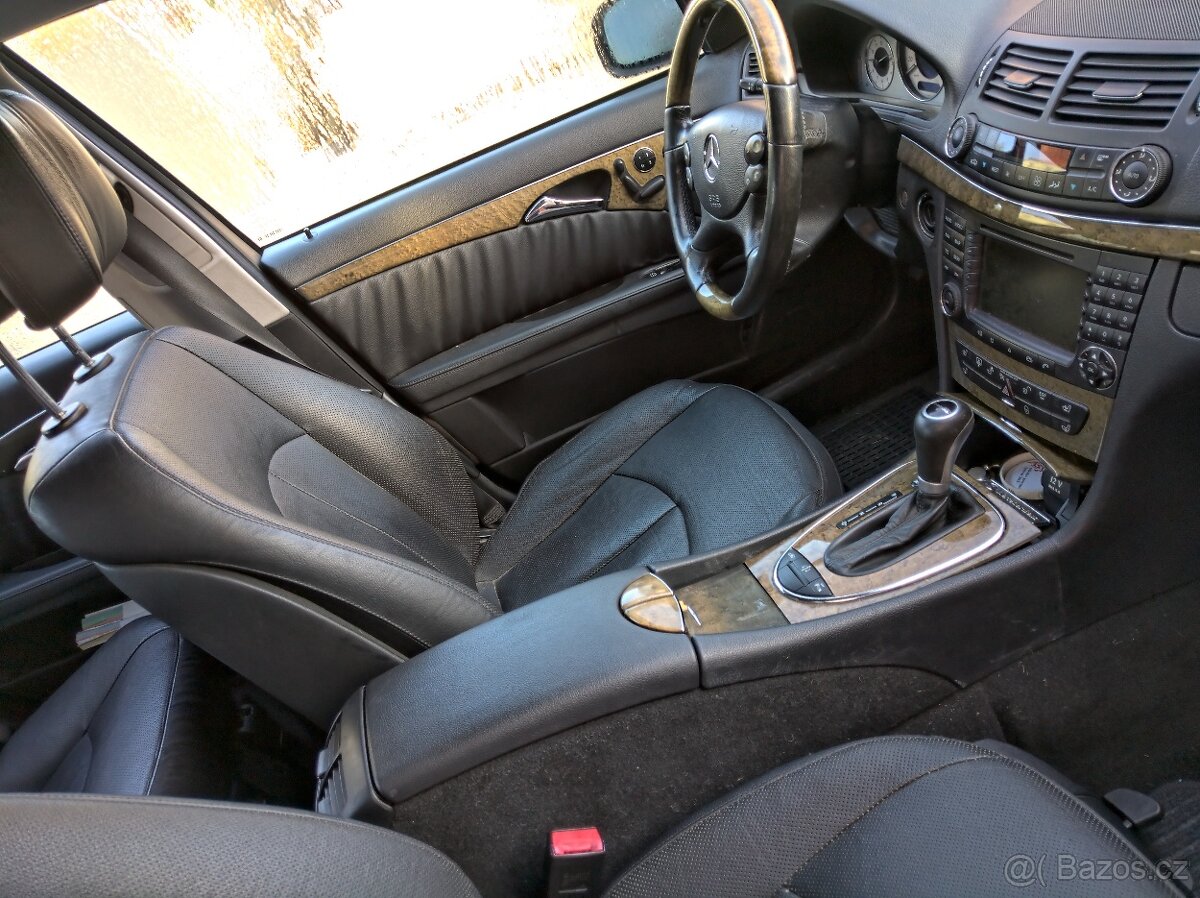 Kožený interiér na Mercedes Benz - E w211 , Facelift - 6