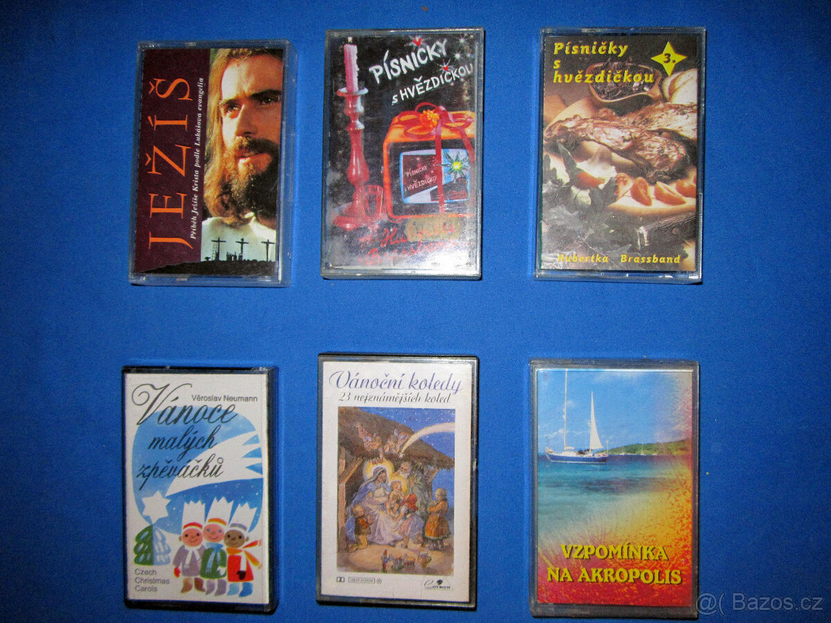 České, pop, a country audiokazety - 6