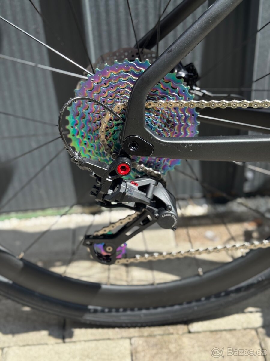 Nové celokarbonové Gravel kolo 1x12 Akce + dárek - 6