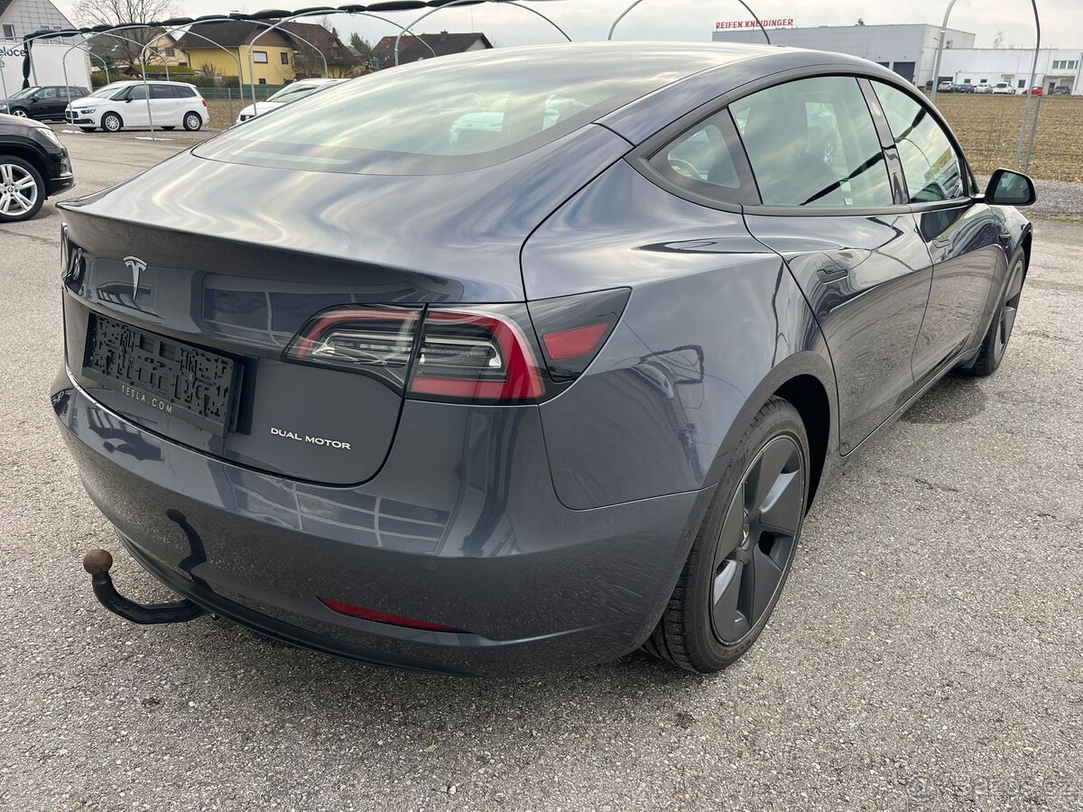 Tesla 3 LR AWD, 12/21, 173 Tkm, SoH89%, tažné, DPH - 6