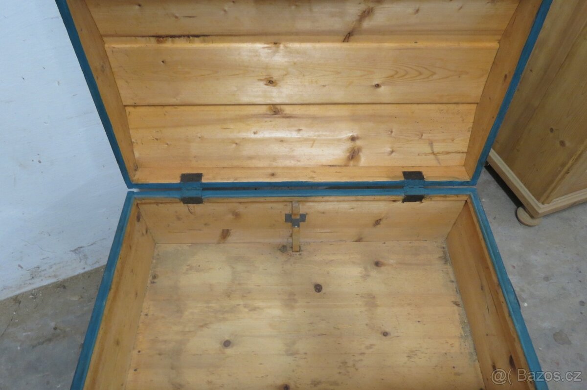 Malovaná truhlička po starší renovaci - 6
