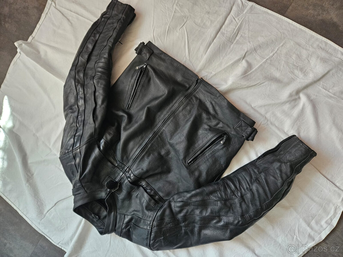 Komplet oblečení kožená bunda a helma - 6