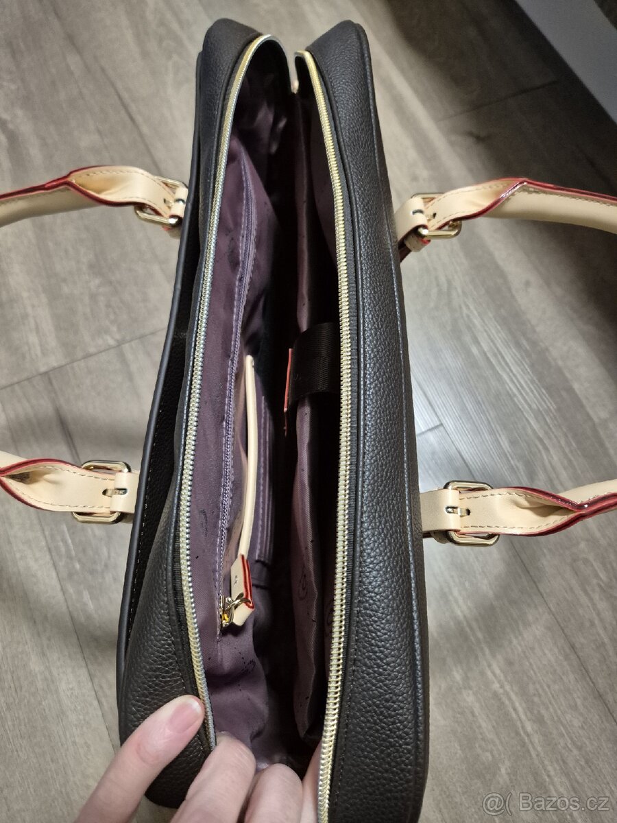 Dámská business taška/aktovka Bugatti, hnědá - 6