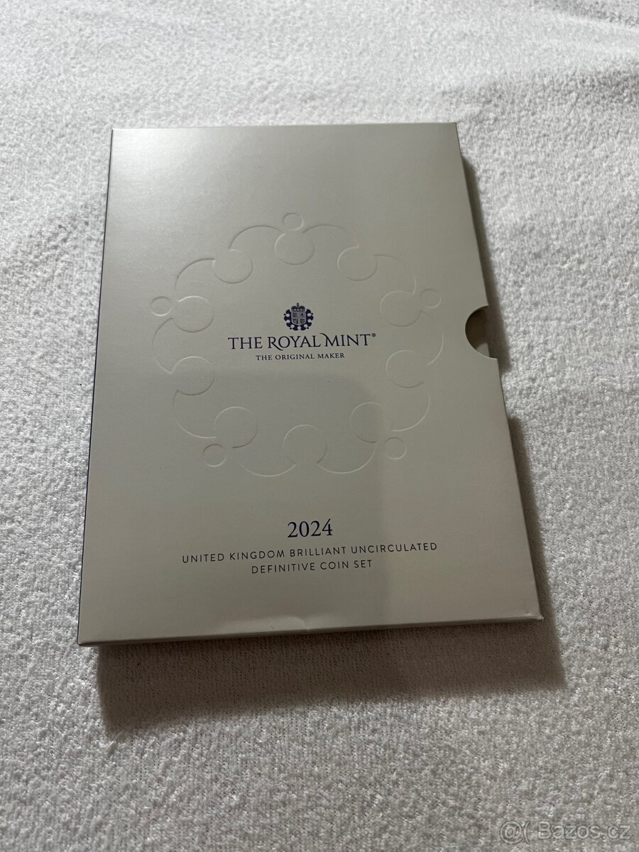 Sada pamětních mincí UK 2024 brilliant - 6