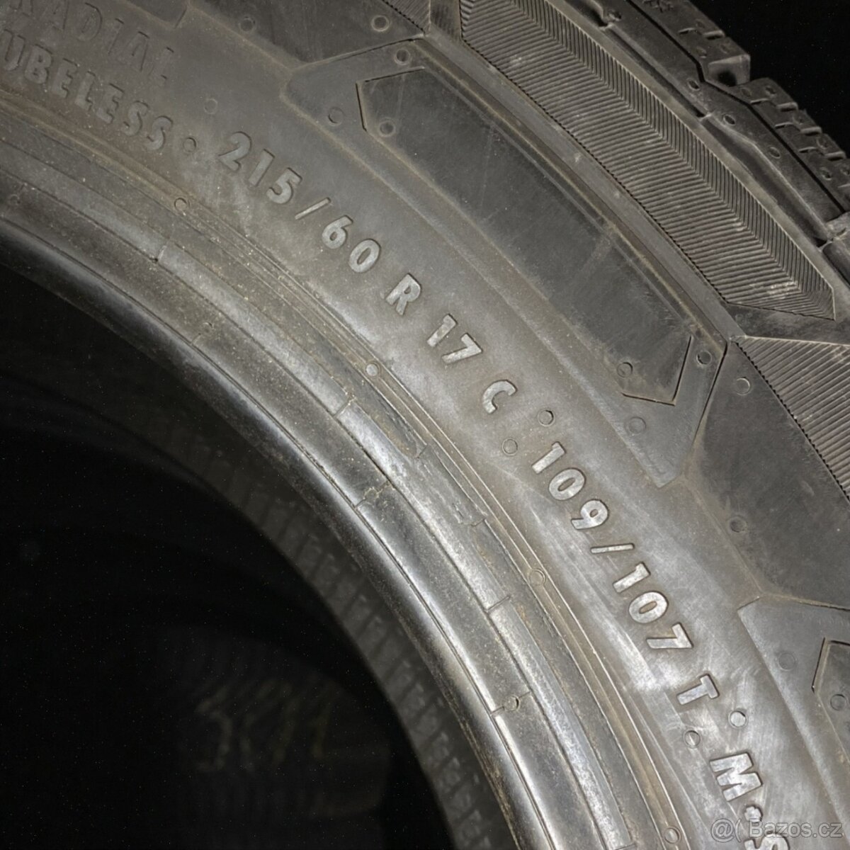 Zimní pneu 215/60 R17C 109/107T Continental 5mm - 6
