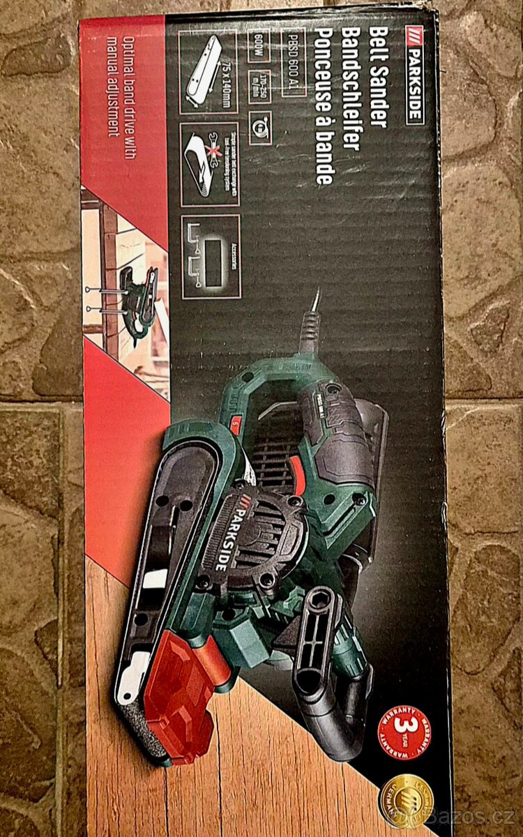 Pásová bruska PARKSIDE-nová - 6