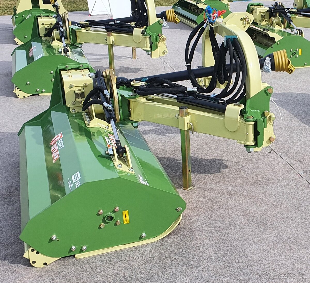 Mulčovač priekopový za malotraktor, profi - 6