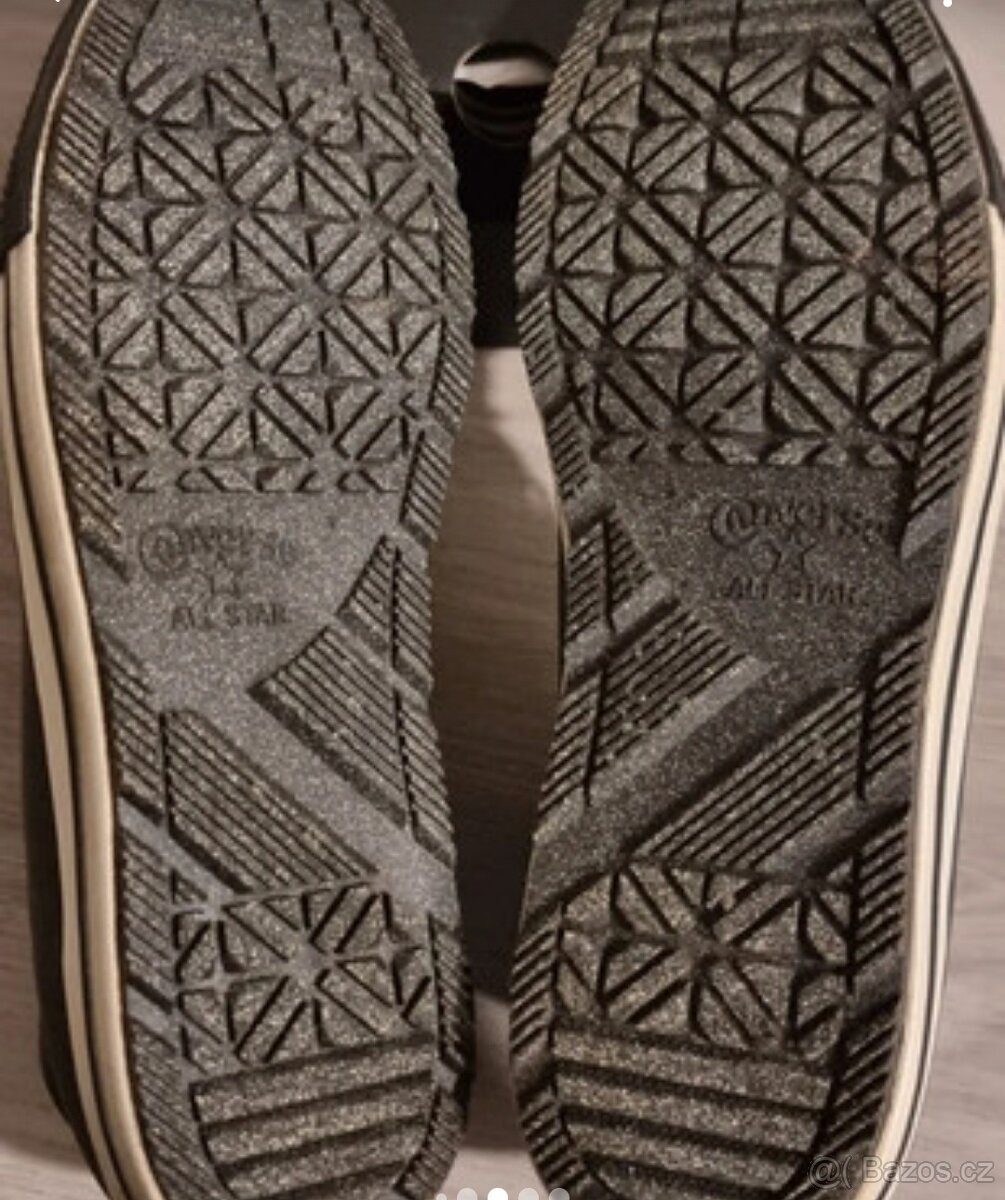 Šedé zateplené waterproof Converse 44 - 6
