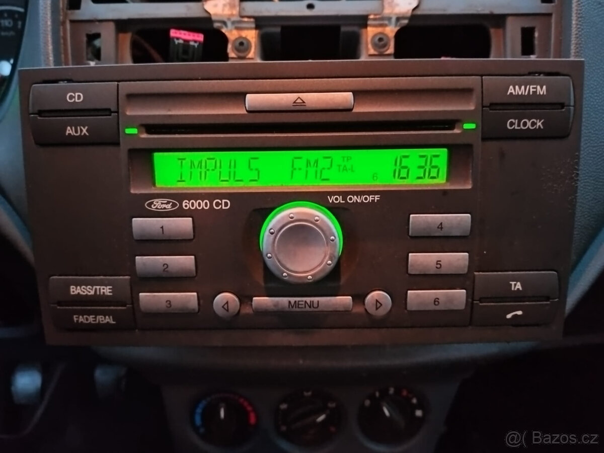 Autorádio - Ford - 6000 CD - KW2000 - 6