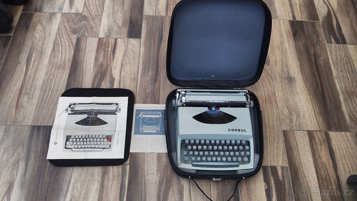 Prodám psací stroj Consul - 6