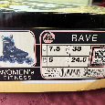 K2 Rave inline/kolečkové brusle vel. 38 - 6