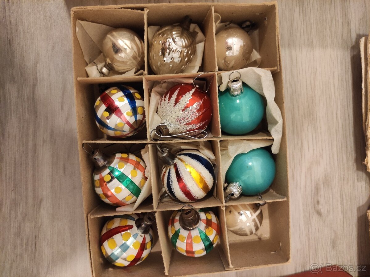 Retro vánoční ozdoby - 6