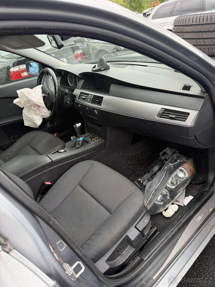 Náhradní díly-BMW E60 520i m54b22-Silbergrau - 6