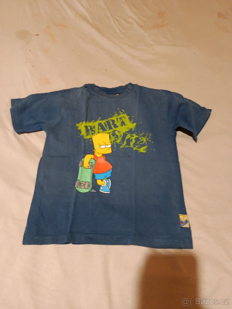 Chlapecká trika Bart, Scooby doo, mašinka Tomáš - 6