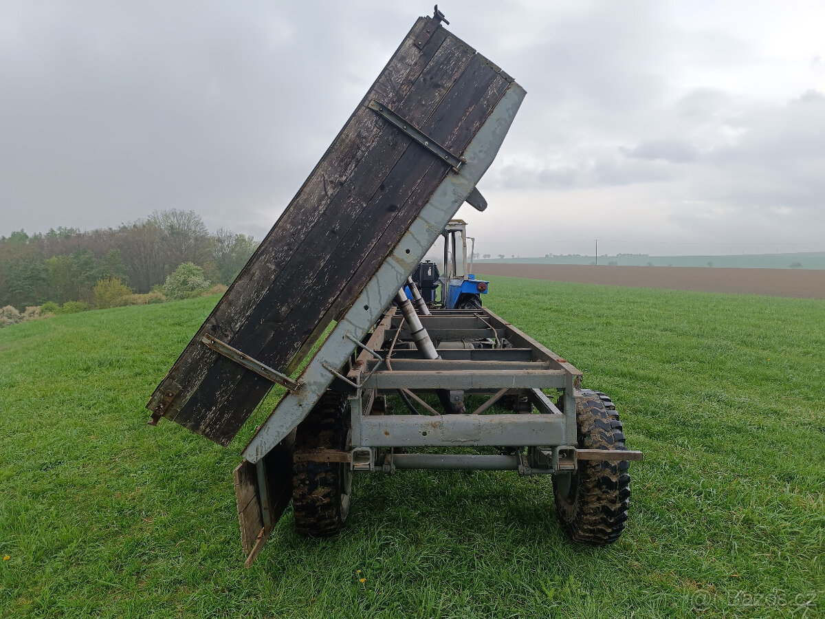 Sklápění, uložení mailerů vlek 7t, BSS P73, P 701 - 6