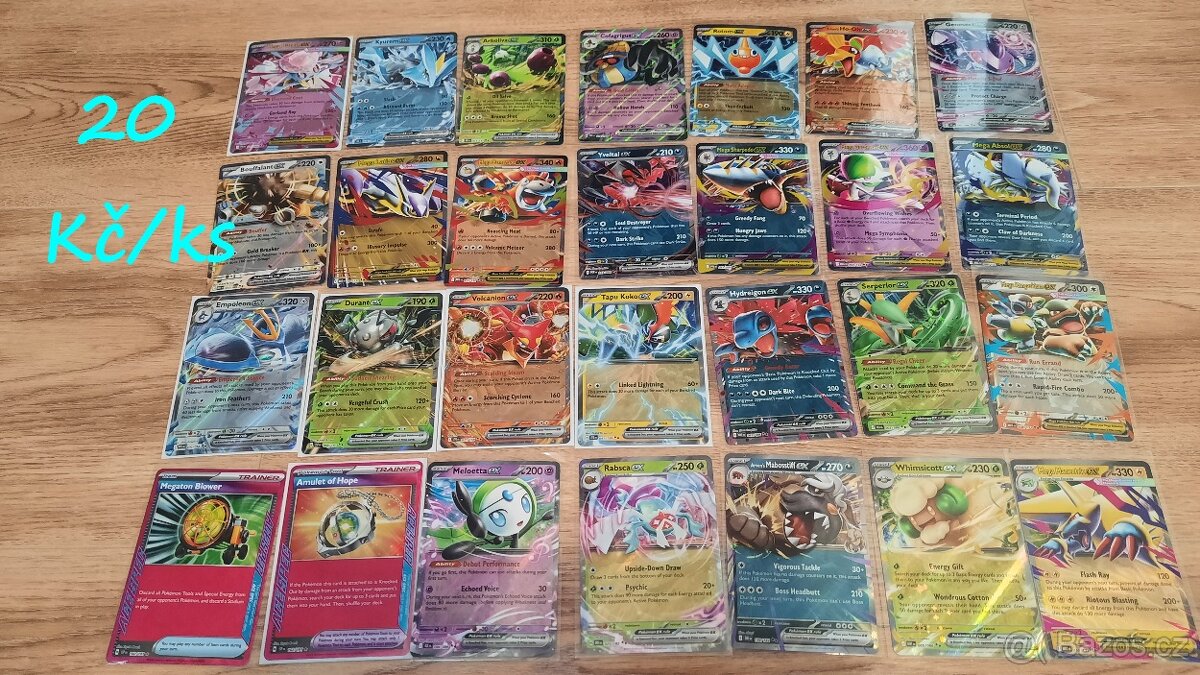 Pokémon karty hity + EX - 6