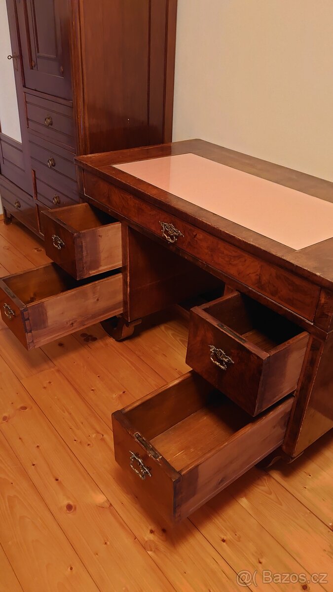 Starožitný psací stůl - 6
