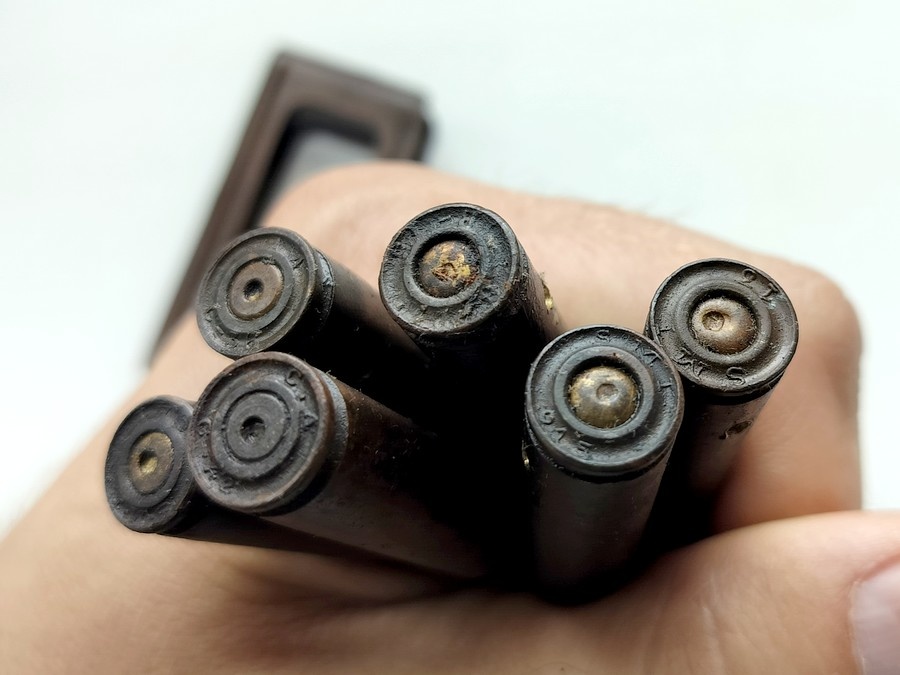 Originál komplet rámeček Mannlicher Carcano M1891 Itálie - 6