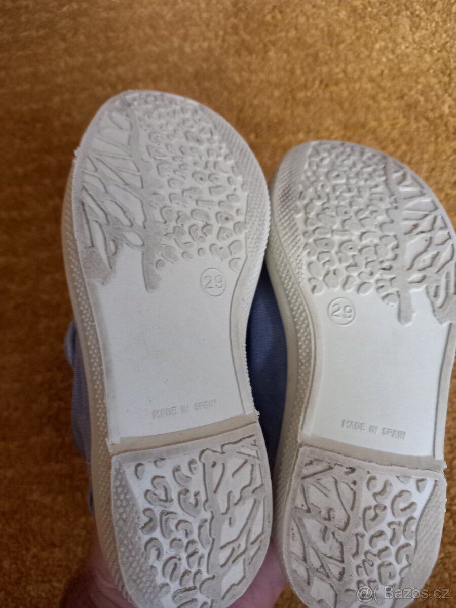 Velice kvalitni spanelske ECO tenisky NATURAL WORLD - 6