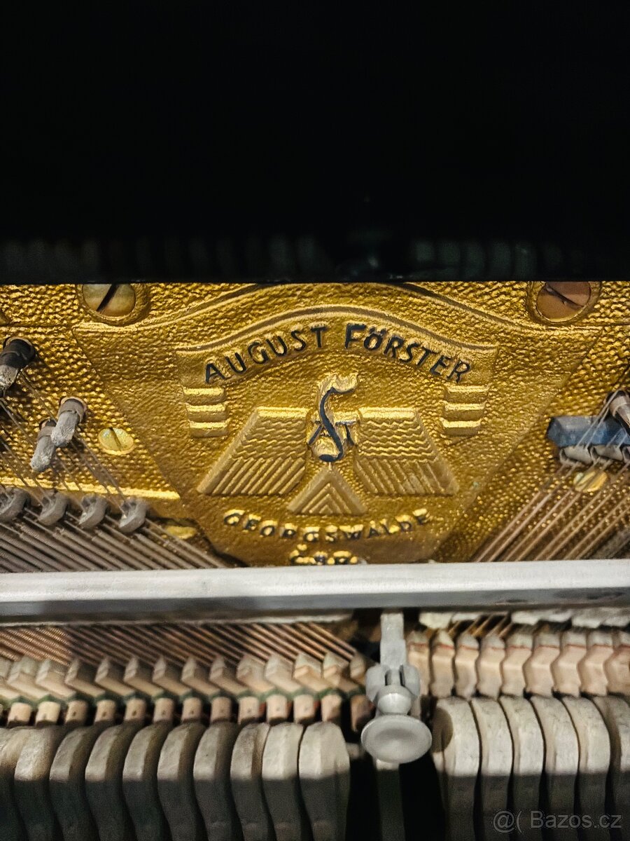 Prodám pianino August Förster - 6