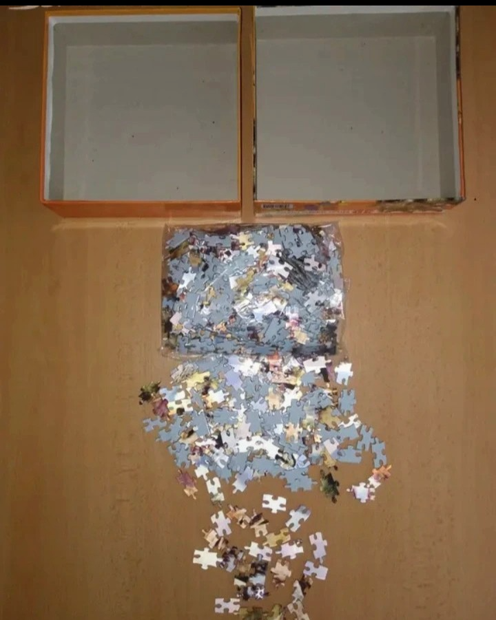 Puzzle - Vlčí rodina s 3D efektem - 6