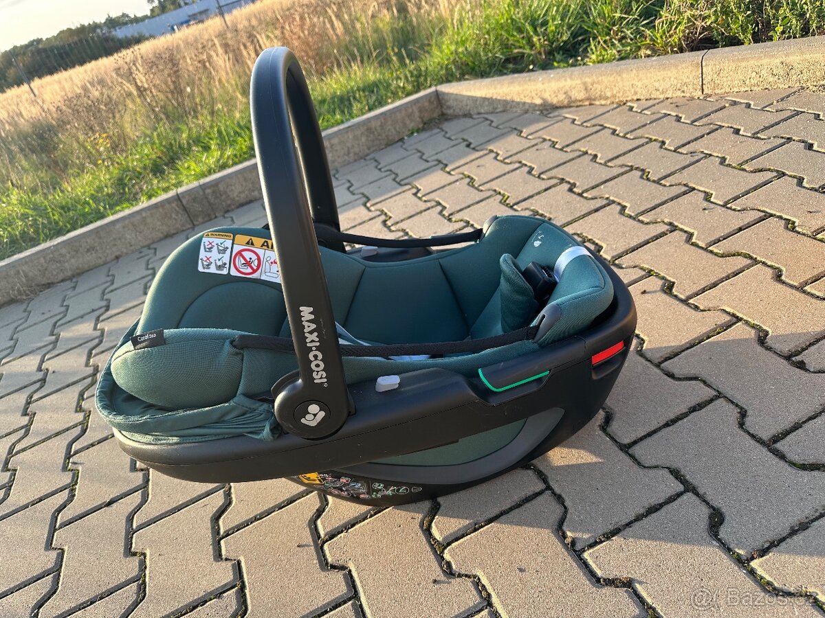MAXI COSI Dětská autosedačka Coral 360 Essential Green - 6