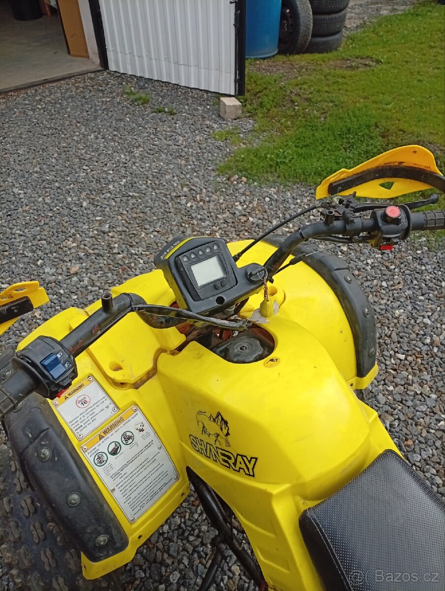 Čtyřkolka Shineray xy 200 st na díly nebo opravu - 6