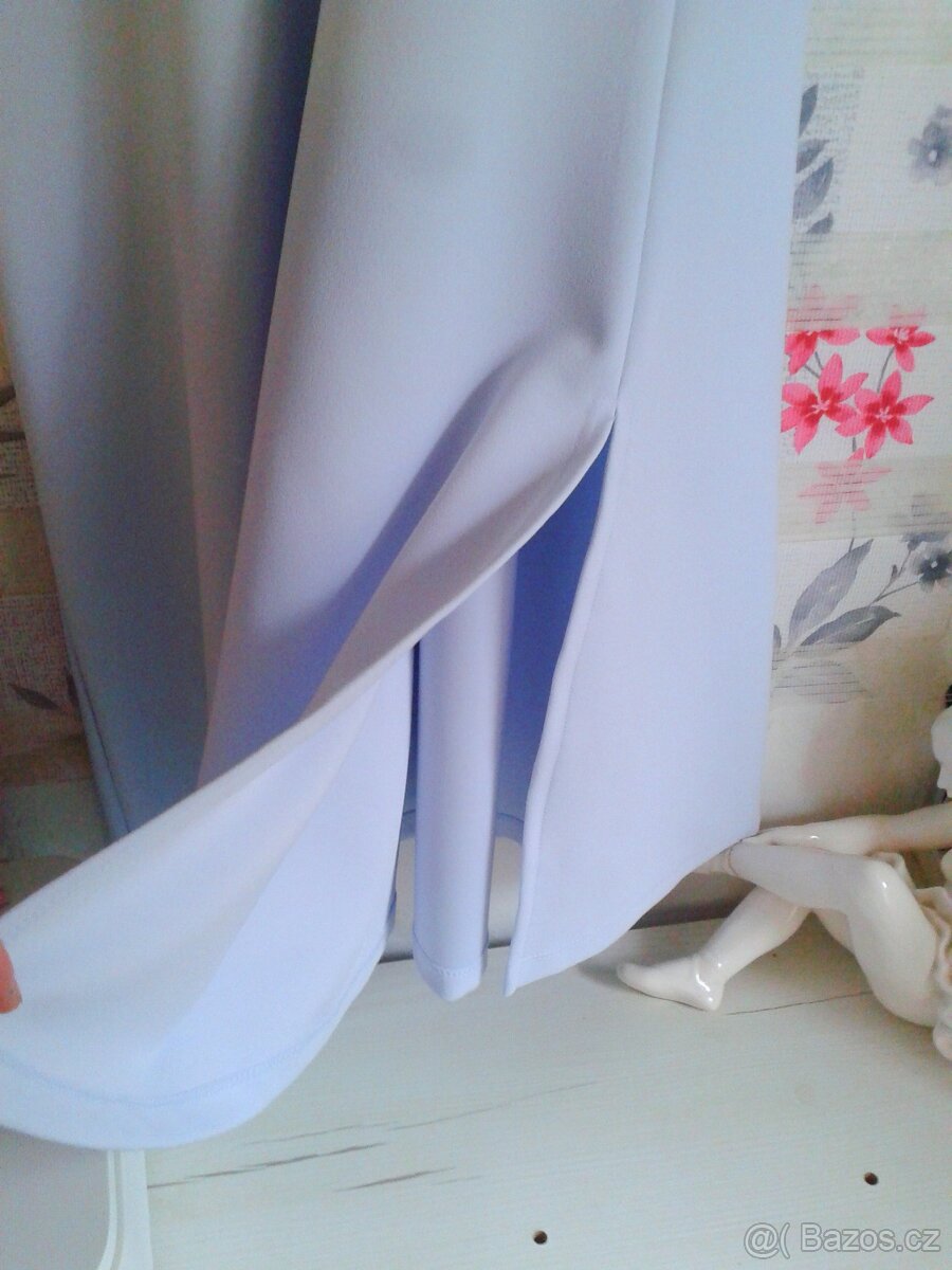 Elegantní krásné midi šaty 44/46 REZERVACE - 6