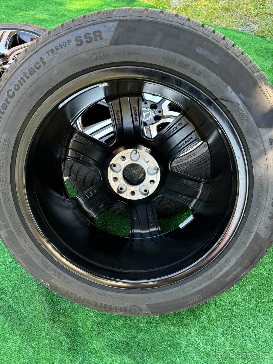 Originál alu kola Mercedes GLC 5x112 R19 zimní zán - 6
