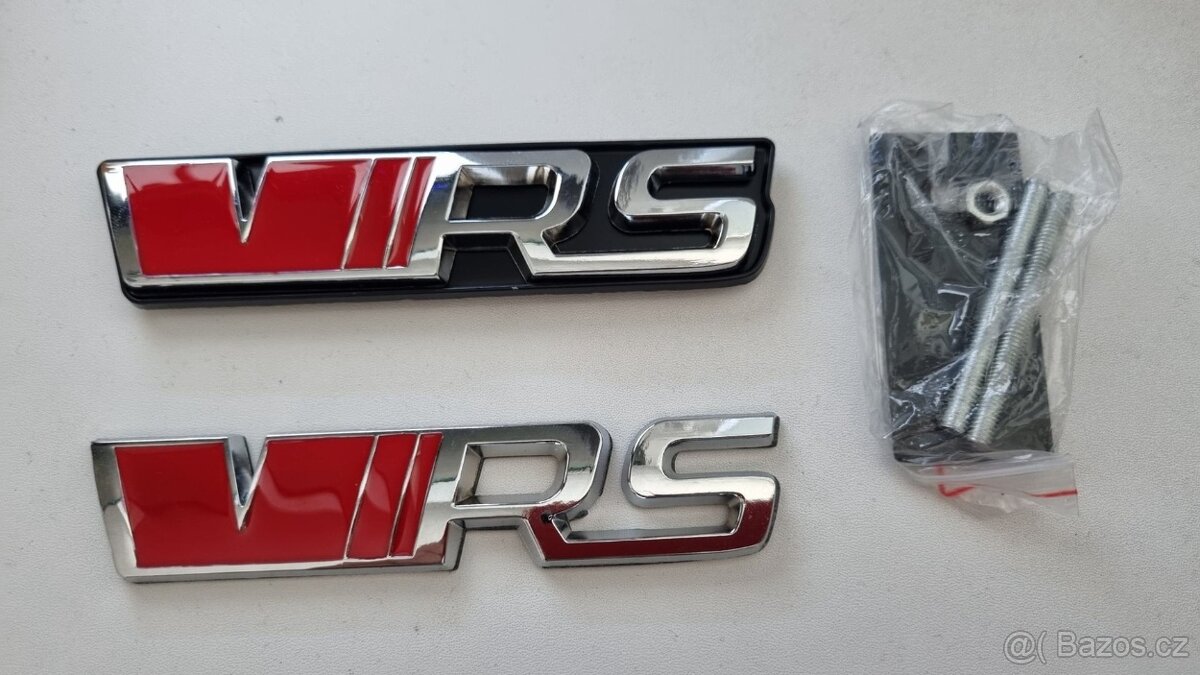 SKODA VRS LOGO RS NAPIS - 6