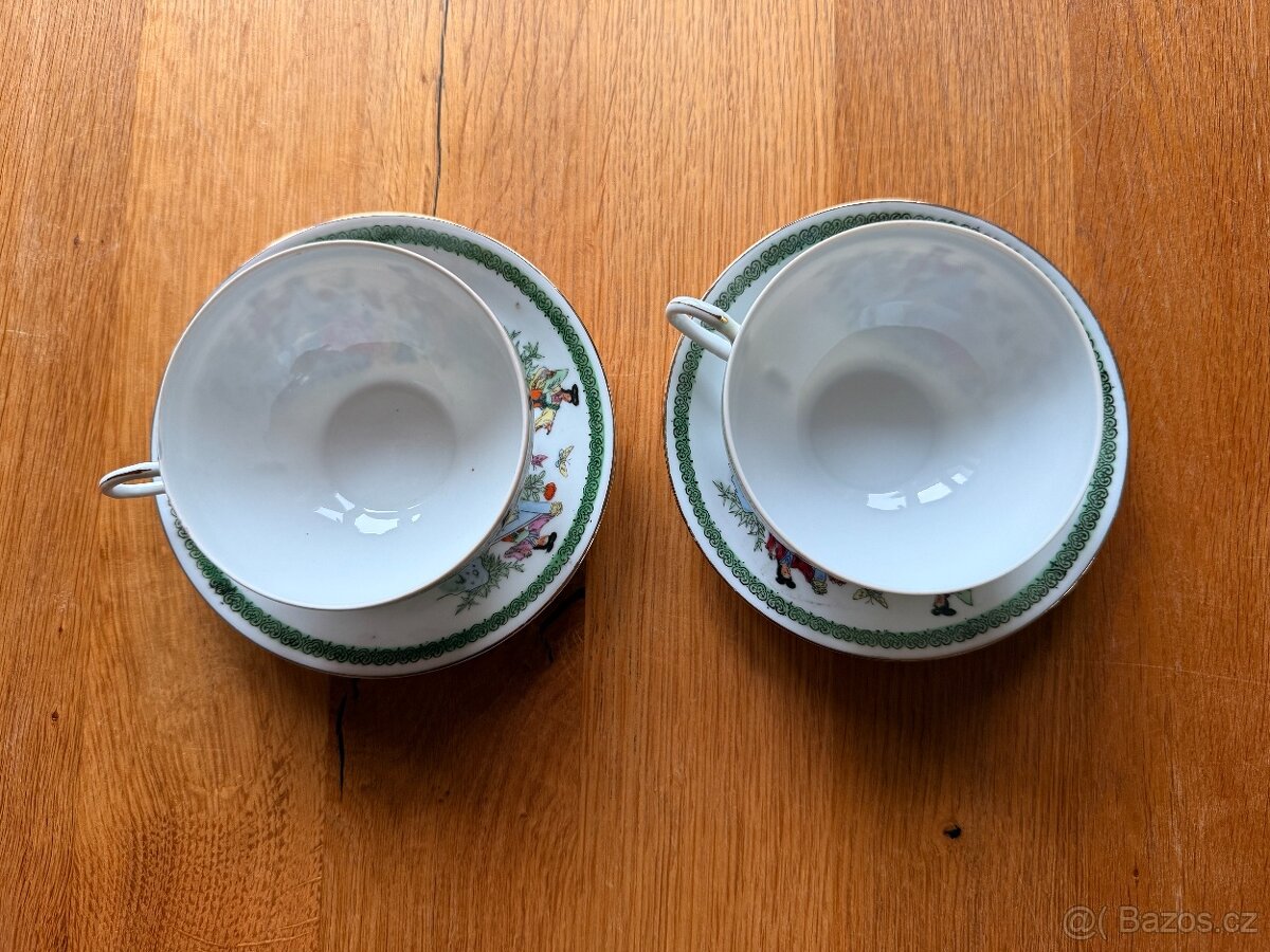 Čínské porcelánové šálky - 6