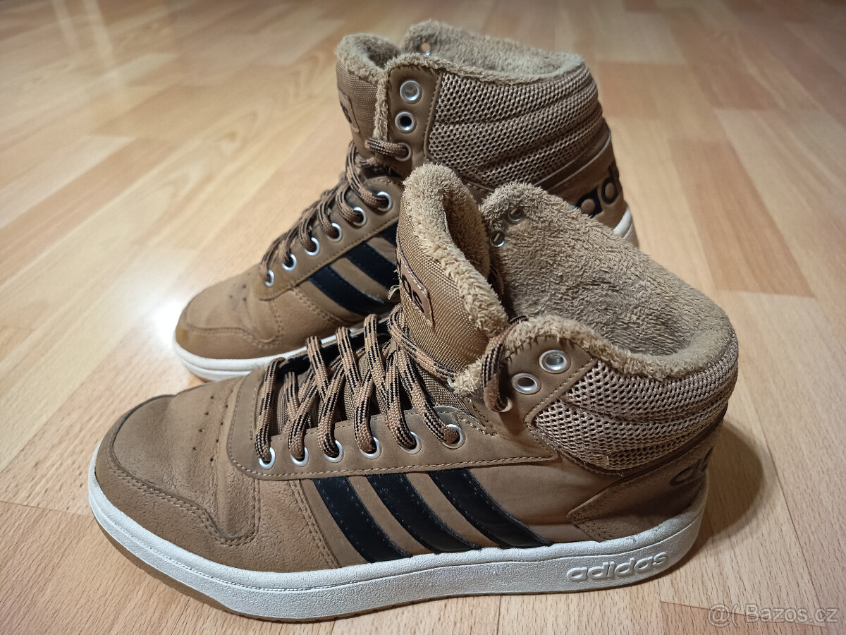 Dětské zateplené boty Adidas FR40 - 6