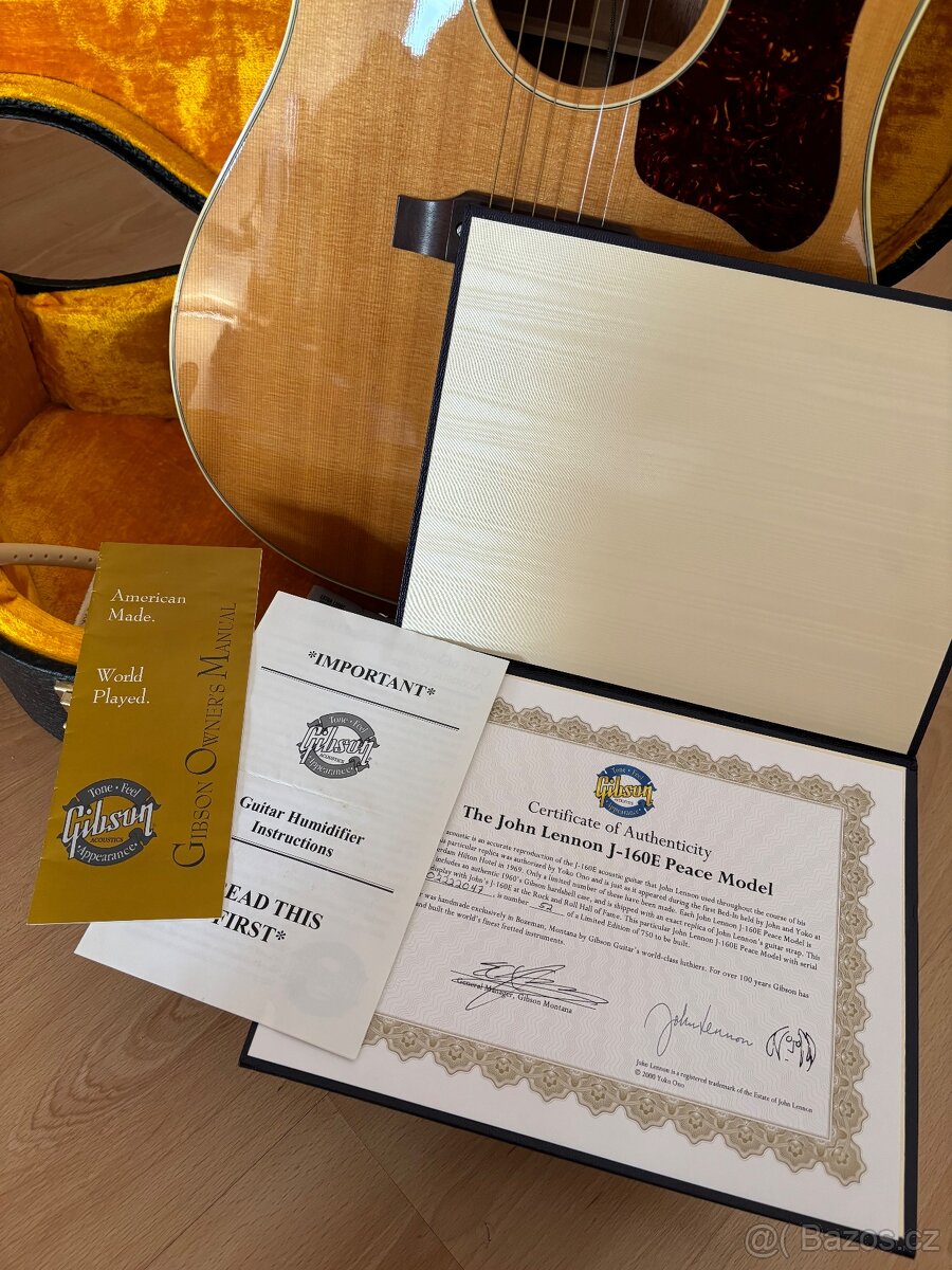 Gibson j160e john lennon - 6