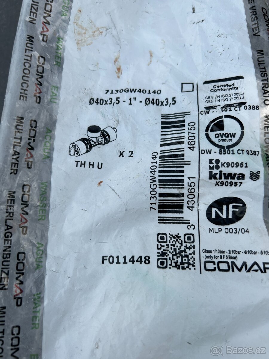 Zbytky ze stavby - instalérský materiál - 6