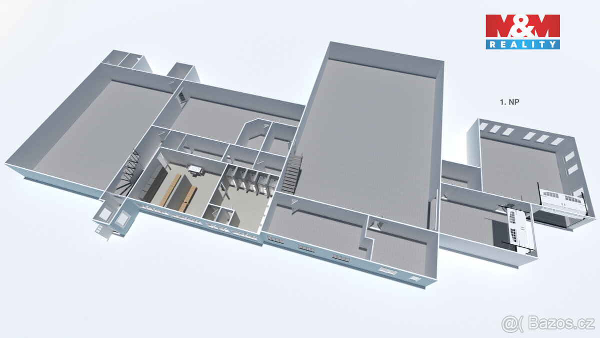 Prodej výrobního areálu, 37 978 m2, Droužkovice - 6