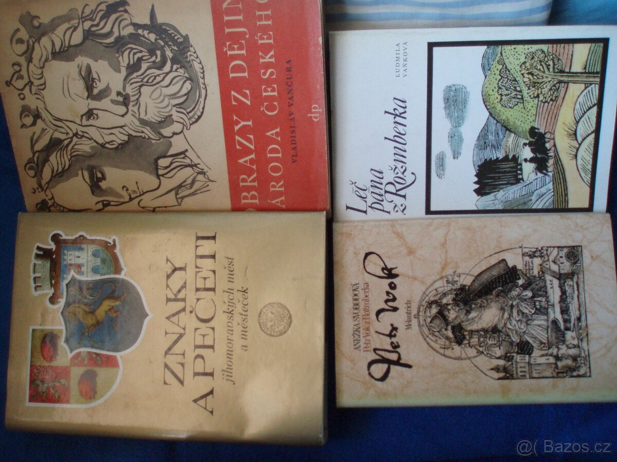 staré knihy-Jirásek, Němcová, Říha, Vančura - 6