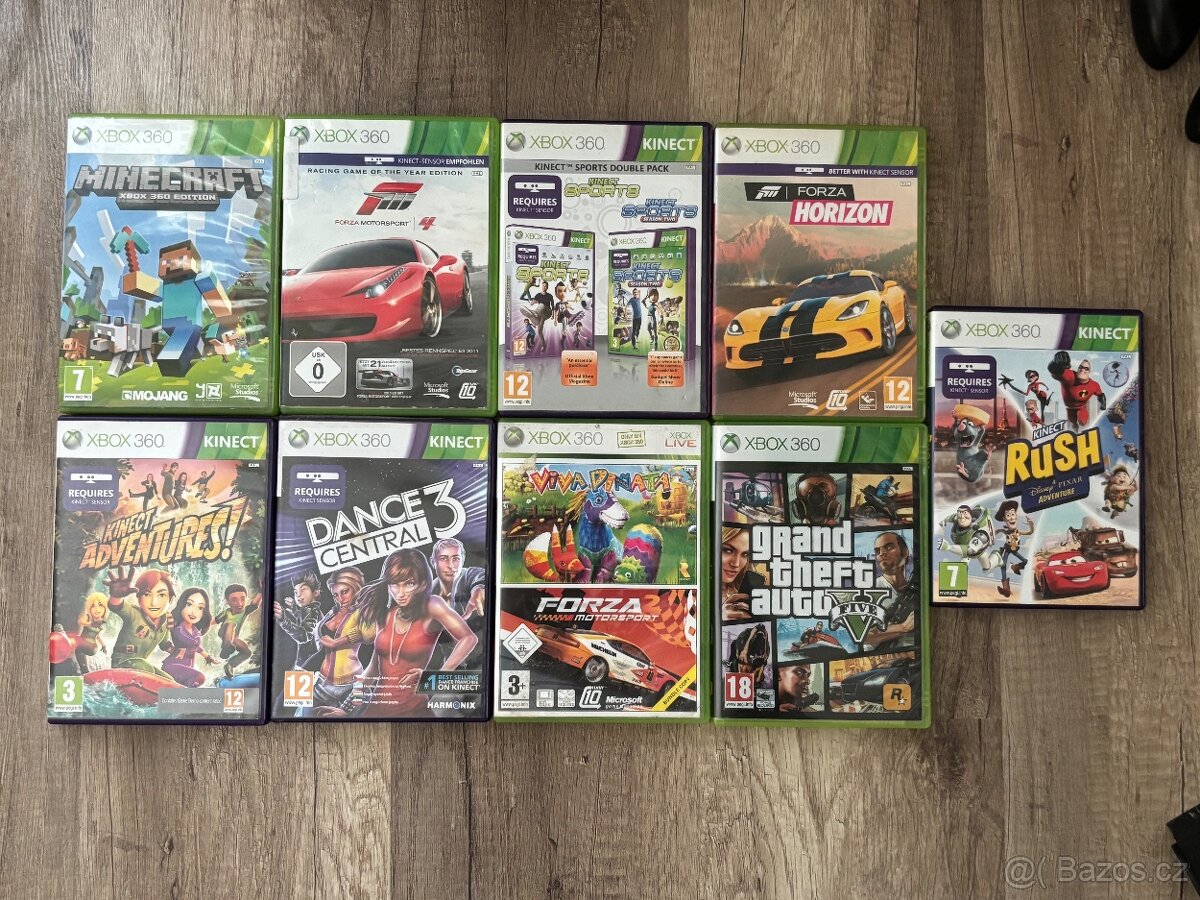 X-Box 360 s příslušenstvím - 6