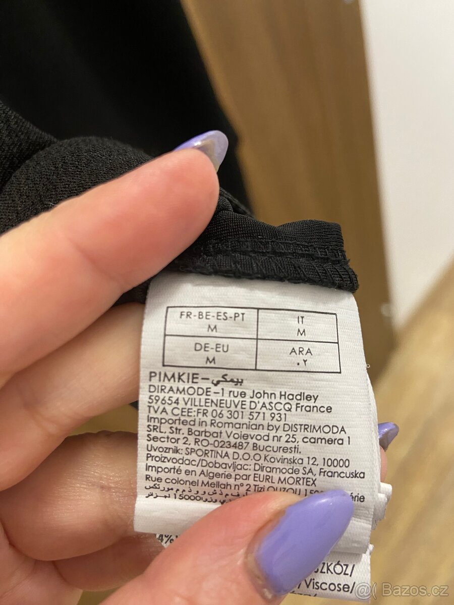 Černé krátké šaty - 6