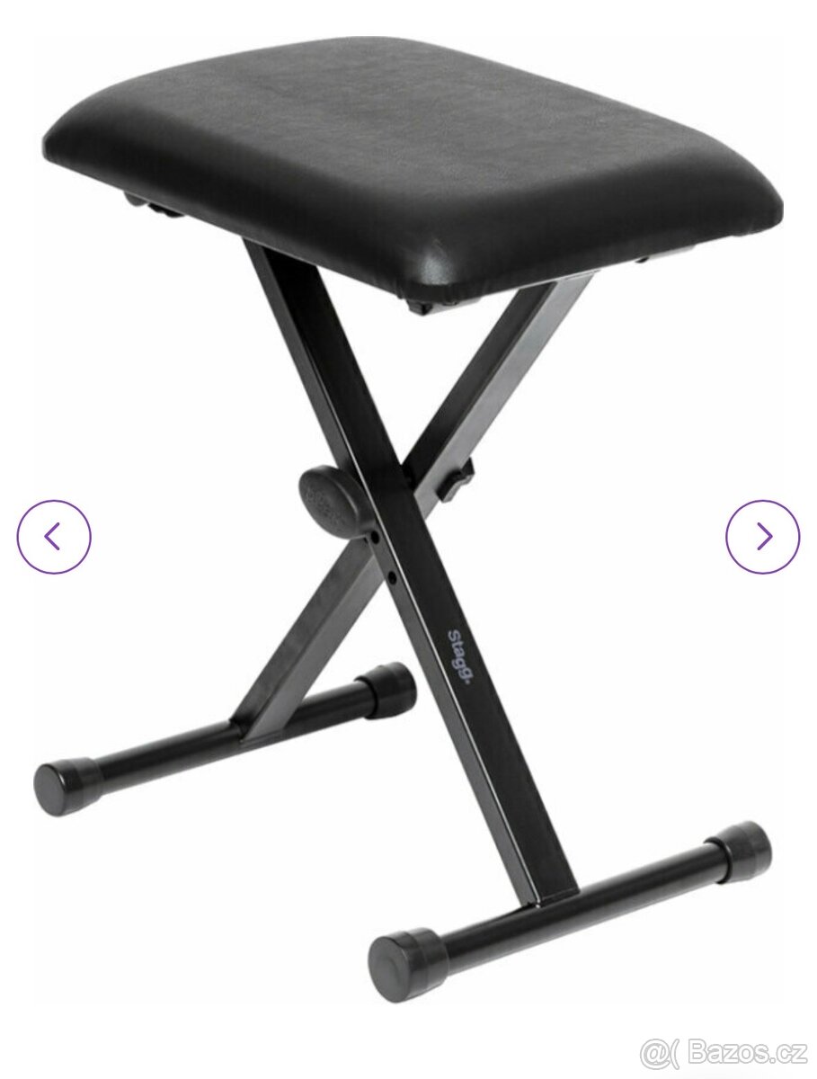 Zidle k pianu / keyboardu - 6