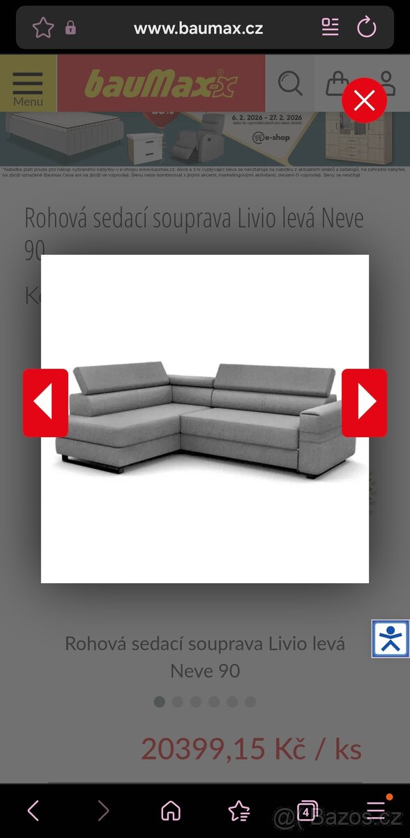 Rozkládací gauč - 6