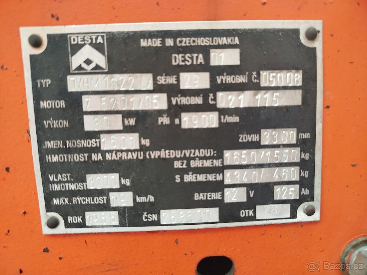 VZV DESTA DVHM 1622LX - 6