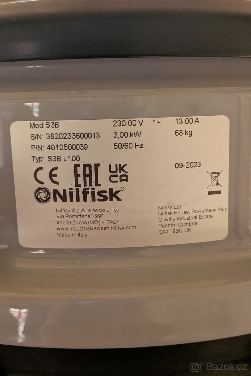 Průmyslový vysavač Nilfisk - 6