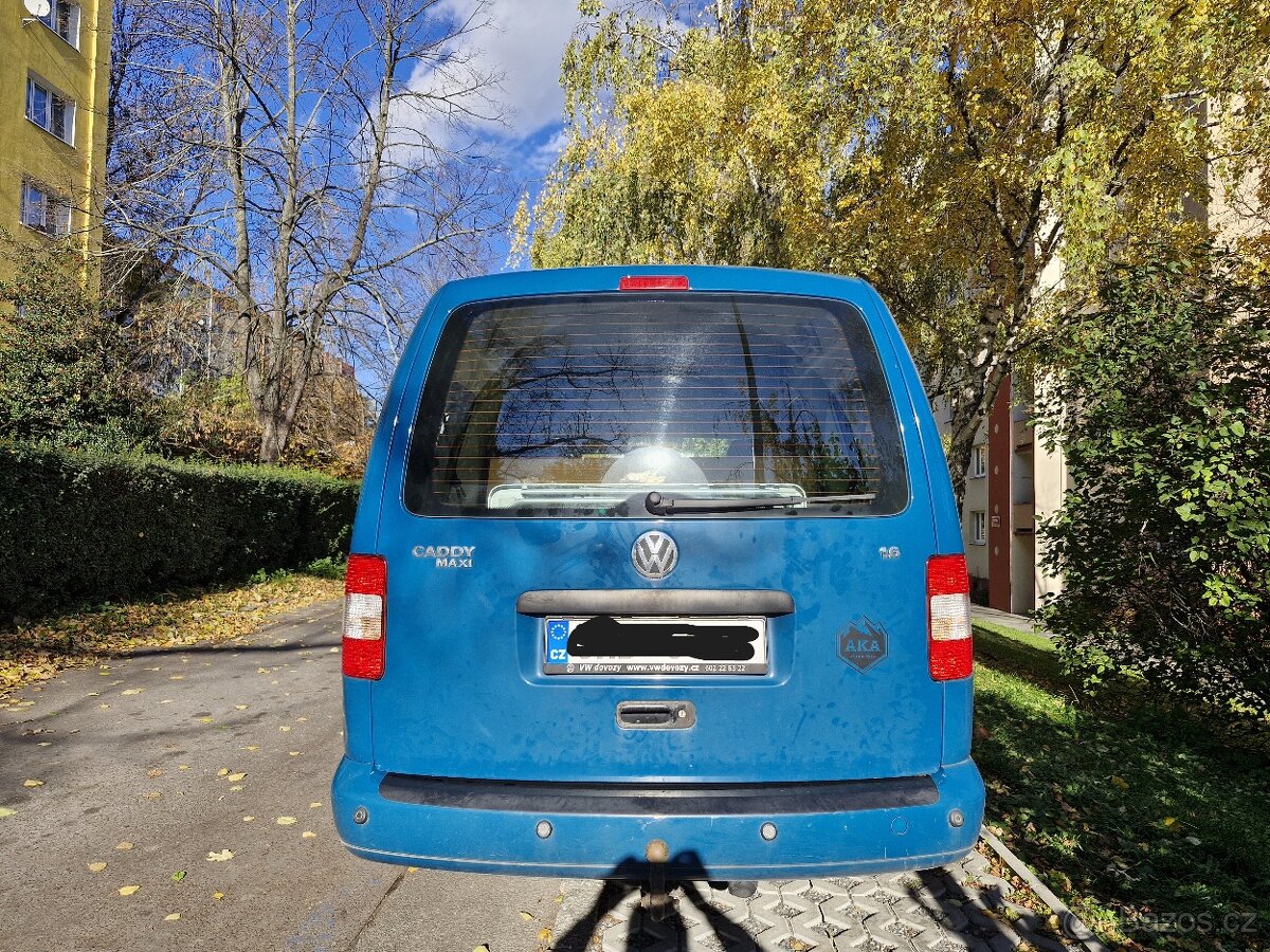 VW Caddy Maxi 1.6 i + LPG + vestavba - 6
