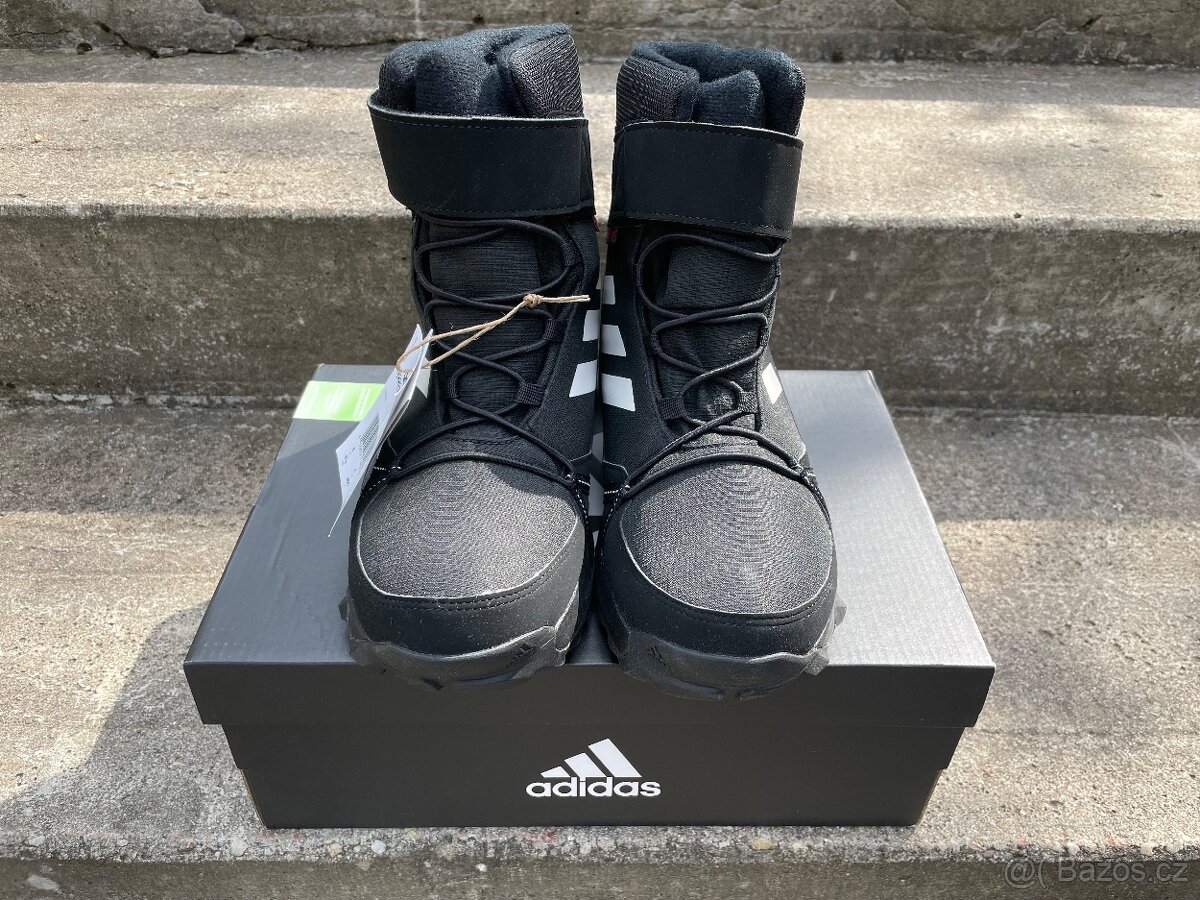 Zimní dětské boty Adidas 39 1/3, ŮPLNĚ NOVÉ, poslání ZDARMA - 6