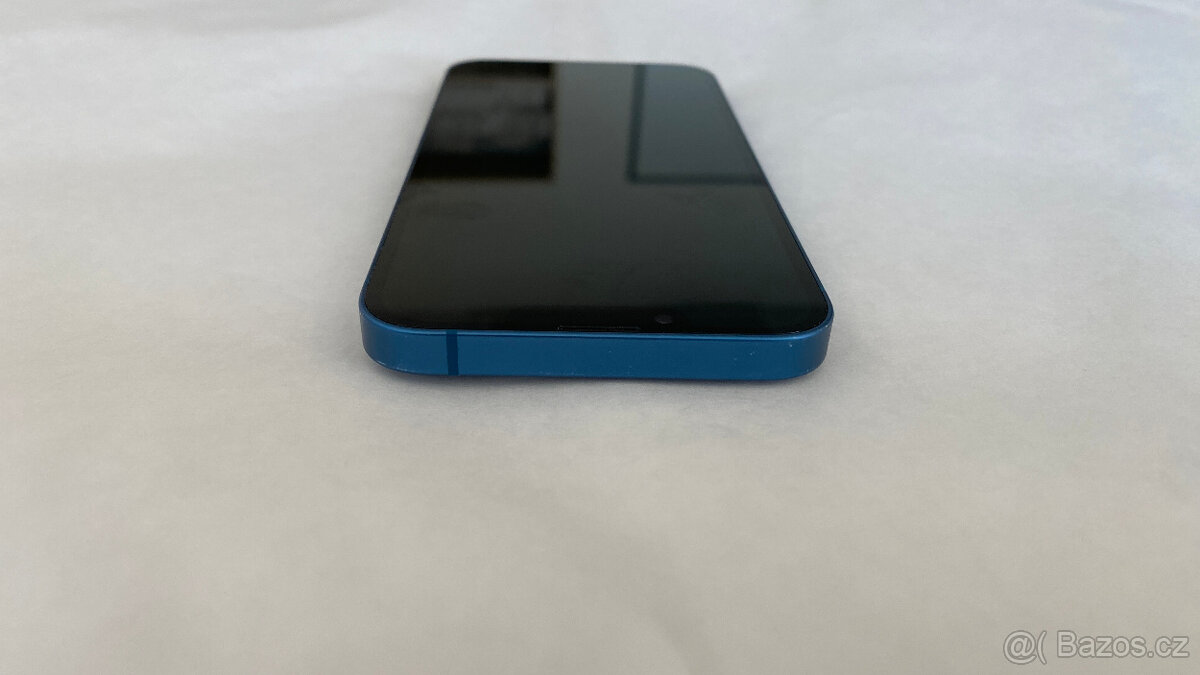 APPLE IPHONE 13 128 GB MODRÝ,12 MĚS.ZÁRUKA,VELMI HEZKÝ - 6