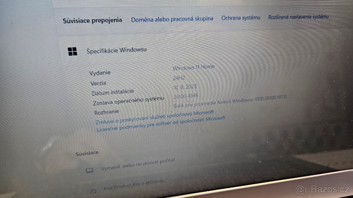 Starší výkonný notebook Lenovo - 6