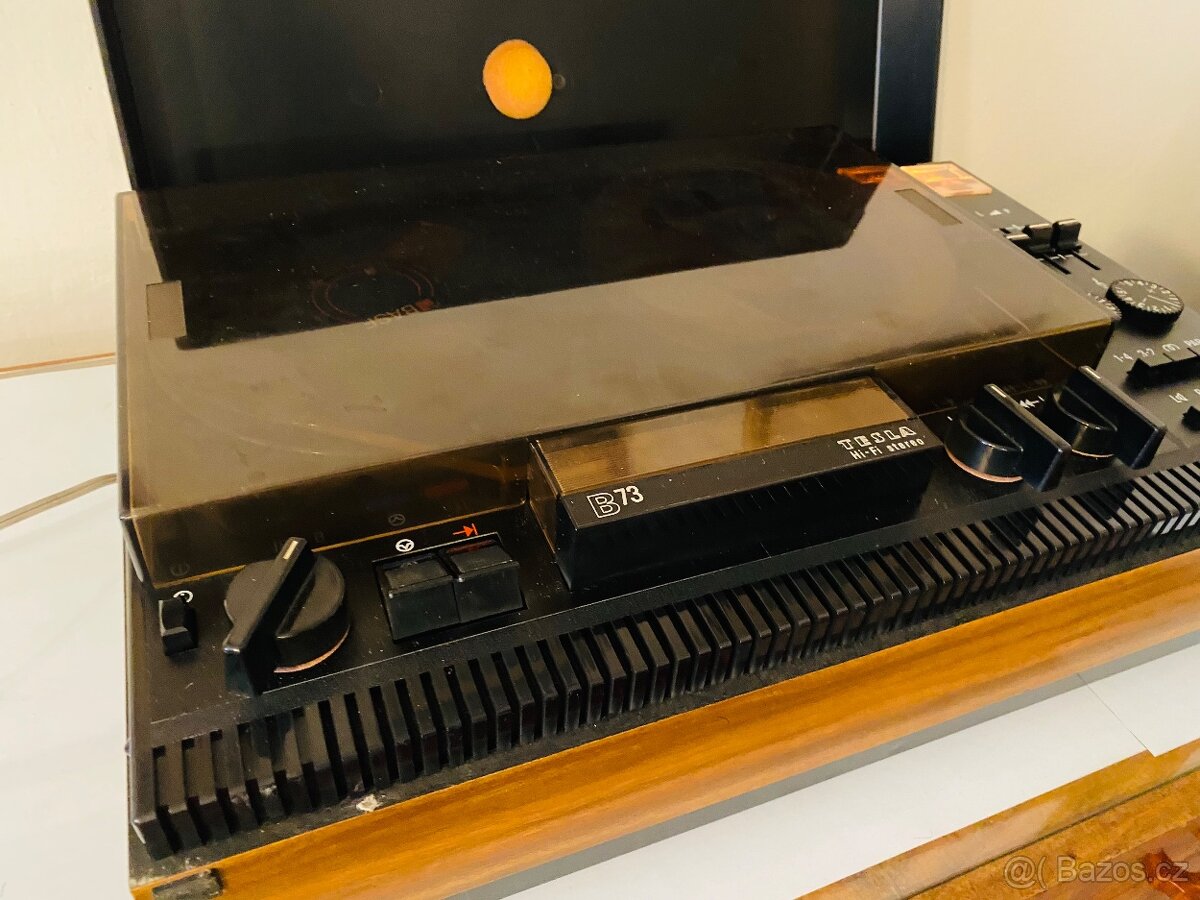 Kotoučový magnetofon Hi-Fi Tesla B73, rok 1987 - 6