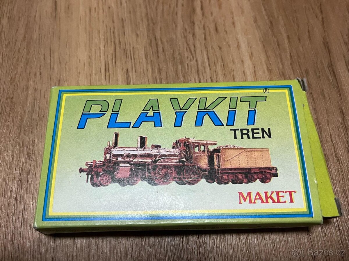Playkit Tren – model parní lokomotivy – rarita Turecko - 6