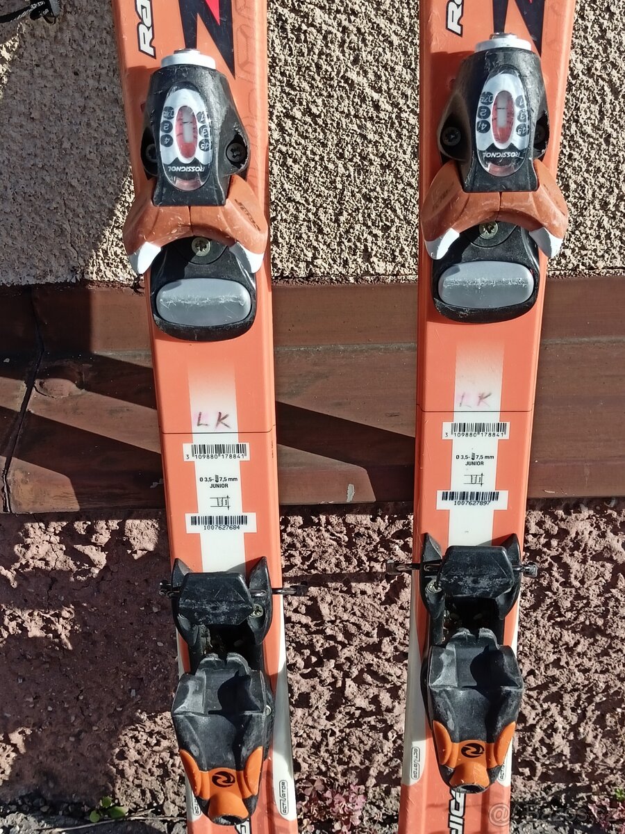 Dětské lyže Rossignol 110 cm, boty, hůlky - 6
