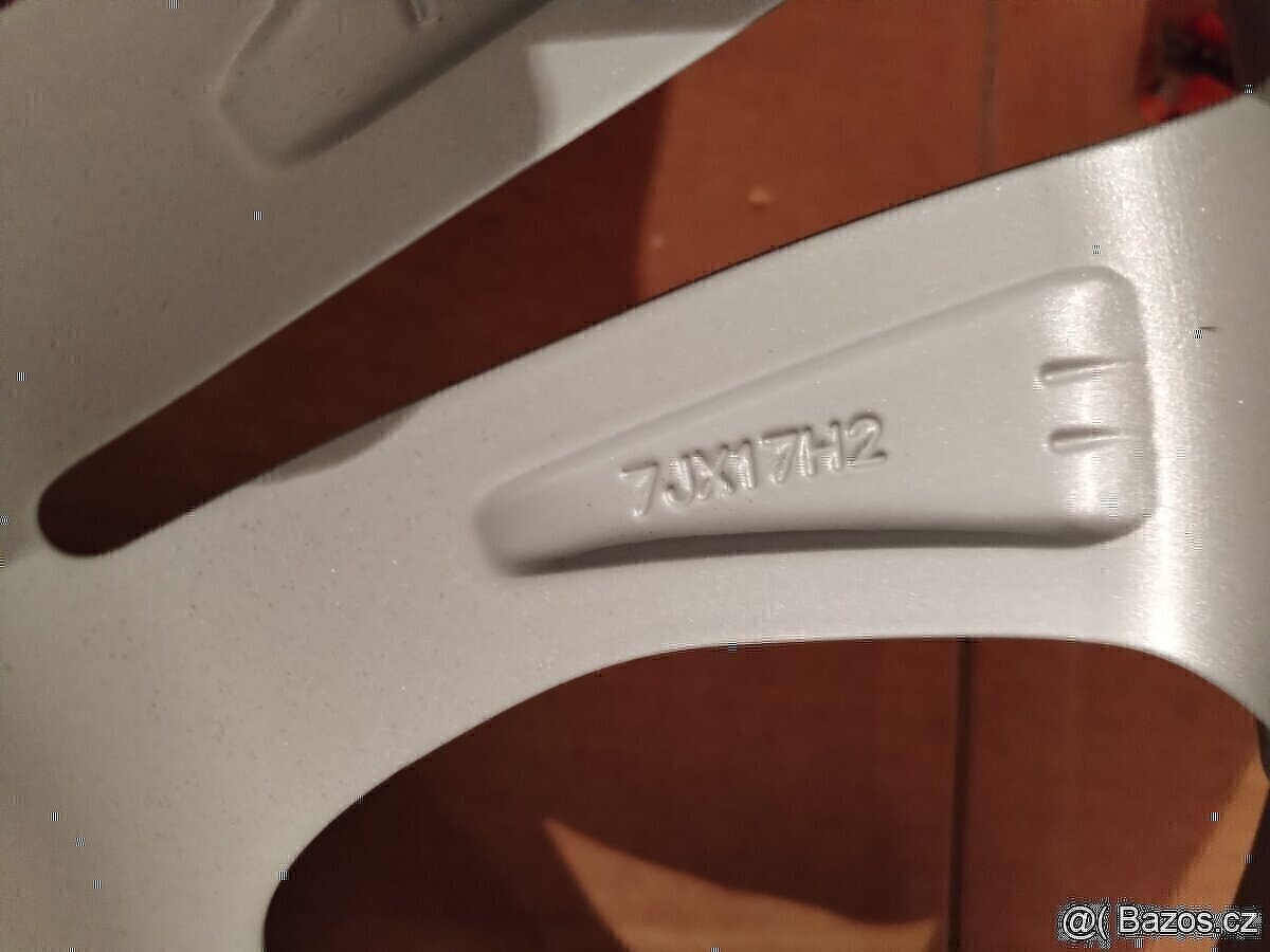 FIAT 500X original al.disky 5x110 R17 - 6